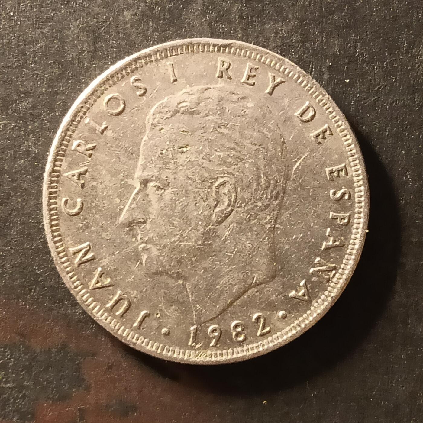 逸泉钱币2026A世界散币纸币纪念币专场A第一场 163 西班牙25比赛塔皇冠