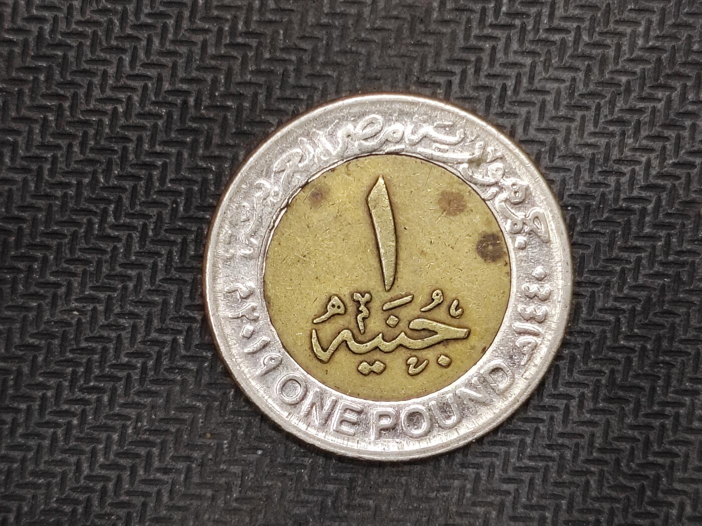 逸泉钱币2026C世界钱币纪念币专场第二组C1-400件 56埃及双色一磅纪念币