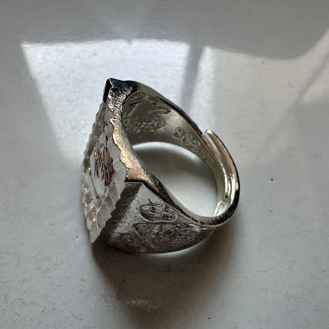 🌹外币初藏🌹🐯2026年第7场  每周二四六晚8️⃣点 接代拍 毛主席像镀银方戒