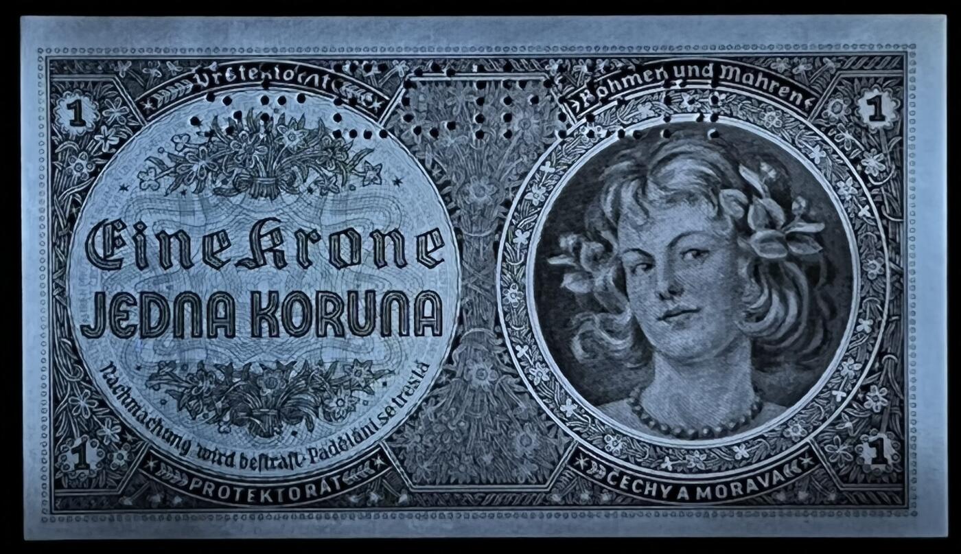 小福收藏拍卖第199期 裸钞场 本期有多张豹子号靓号 瑞士1000法郎 经典提香 毛里求斯首发年大全套 白俄罗斯5000000卢布 苏里南10000盾  爱沙尼亚  苏丹 西班牙 保加利亚 古巴等多国精美纸币 波西米亚和摩拉维亚 1940年 1克朗 样钞 unc