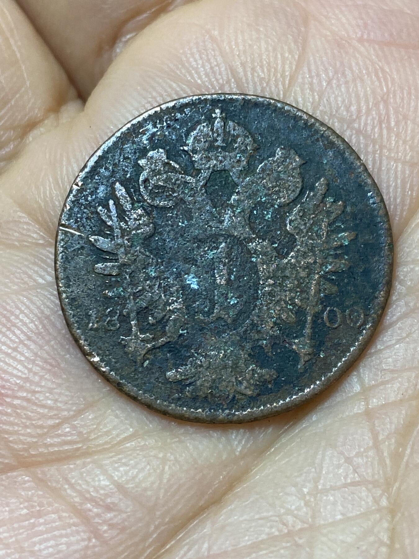 2026年第七场(总第一百七十六场）外国好品散币场(免佣金) 奥地利帝国1800单年份1克鲁泽(弗朗茨二世时期，Billon银合金材质)