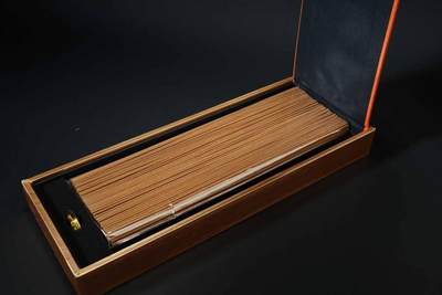 上海都达杂项专场七十三【全场包邮】 天然越南芽庄沉香健康线香礼盒装 一盒