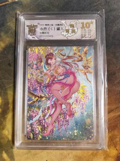 阳大大卡牌拍卖第94期（持续收拍品，周六晚上九点截拍，进群福利早知道） - 【10星】燎原三国 龙骧虎跃 罐儿 小乔 C 浮雕折光473