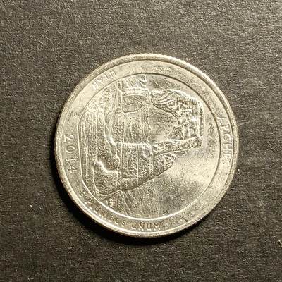 逸泉钱币2026A世界散币纸币纪念币专场A第一场 - 144 美国2014年25美分