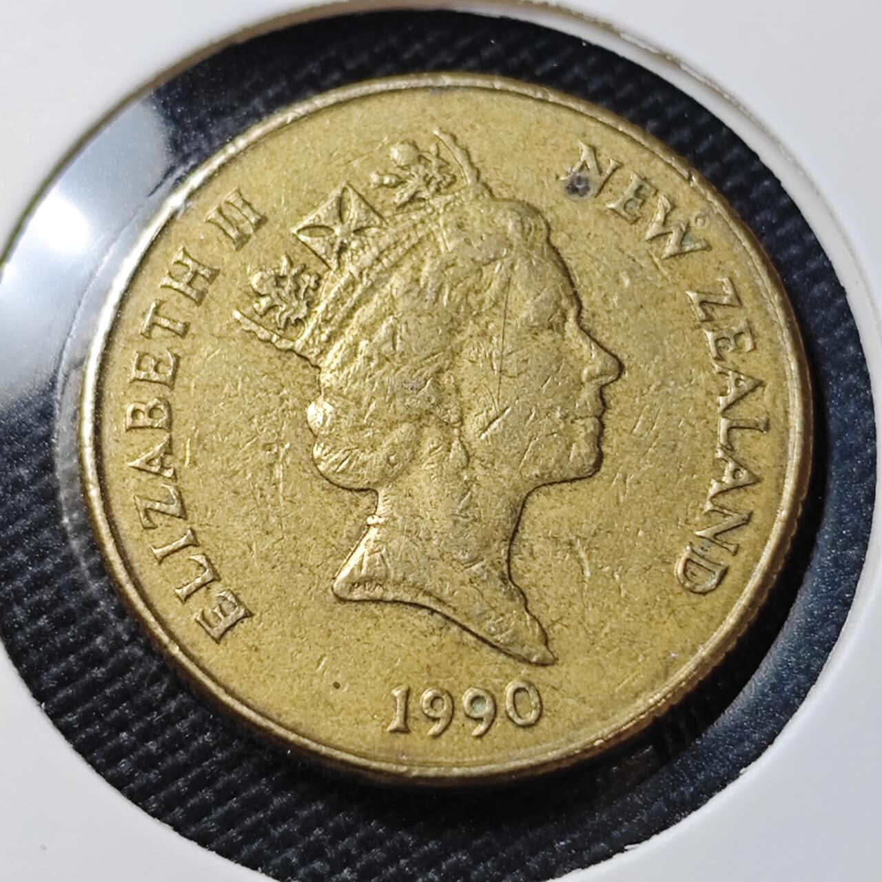 KK钱币收藏小铺 第380期  2月预留时间 周末发货  新西兰1元