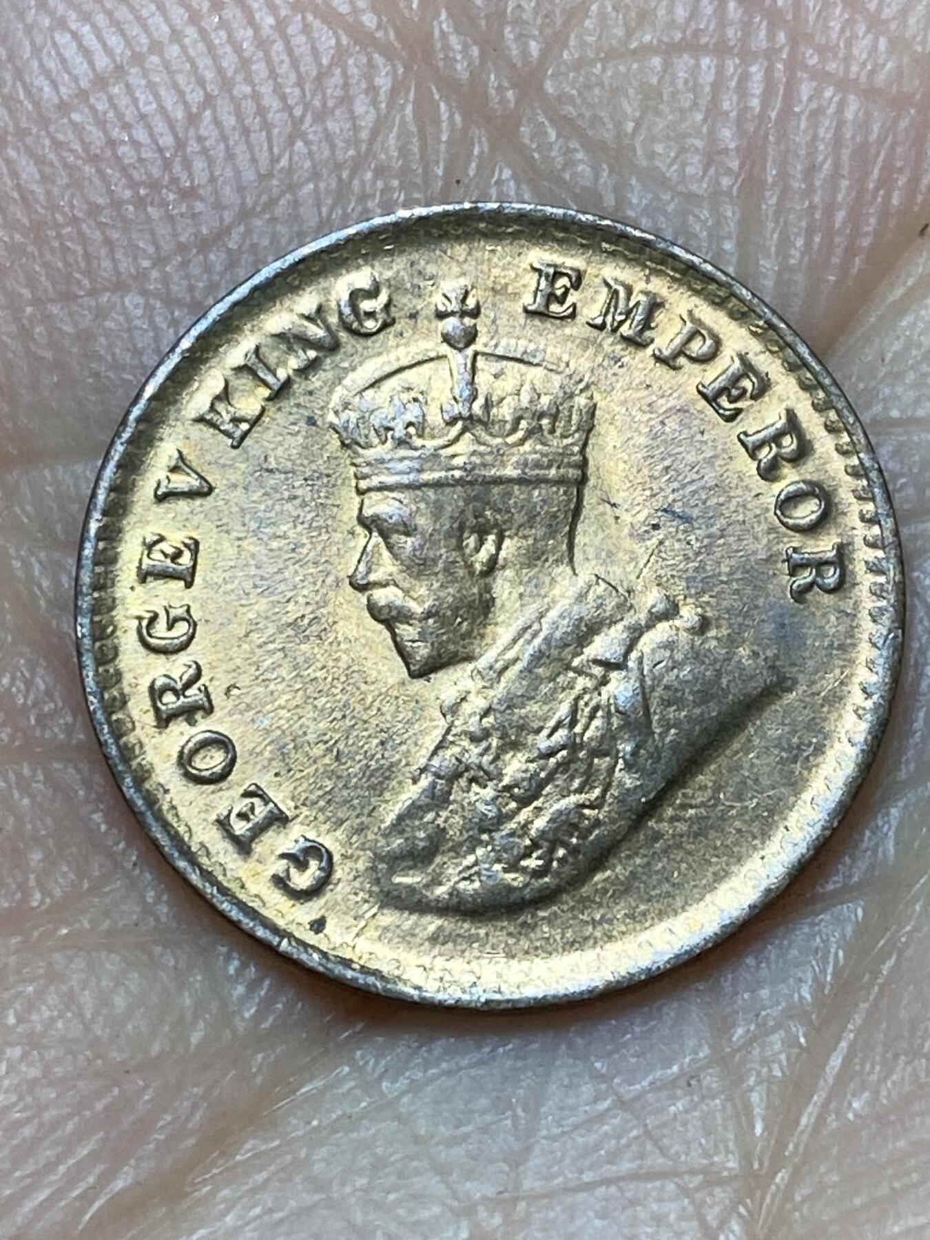 2026年第七场(总第一百七十六场）外国好品散币场(免佣金) 原光好品–英属印度1920年1/12安娜(乔治五世时期，c版加尔各答造)