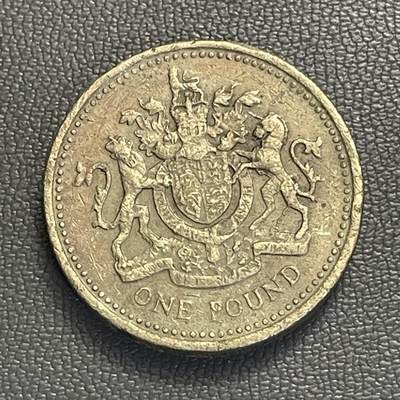 回流0119 - 英国1983年1英镑 皇家徽章