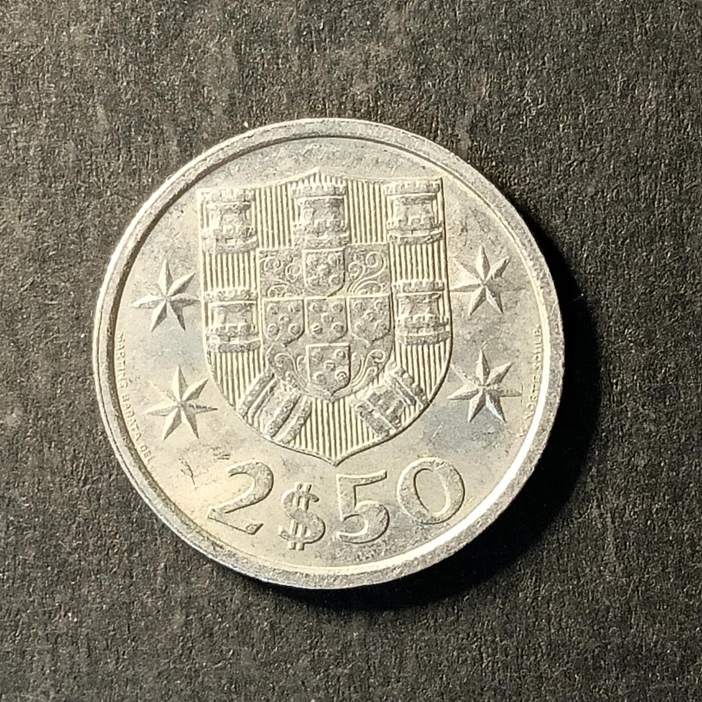 逸泉钱币2026A世界散币纸币纪念币专场A第一场 221 葡萄牙5艾斯库多纪念币