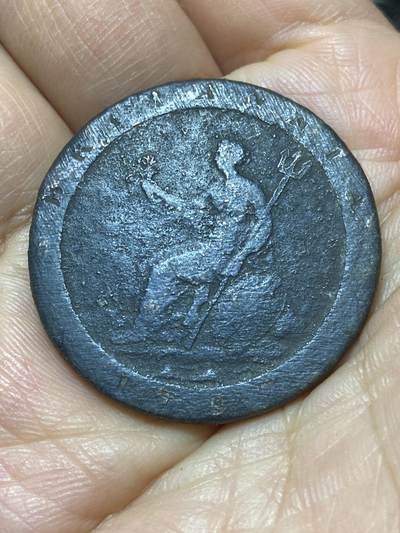 2026年第七场(总第一百七十六场）外国好品散币场(免佣金) - 英国🇬🇧1797年车轮1便士(乔治三世时期)