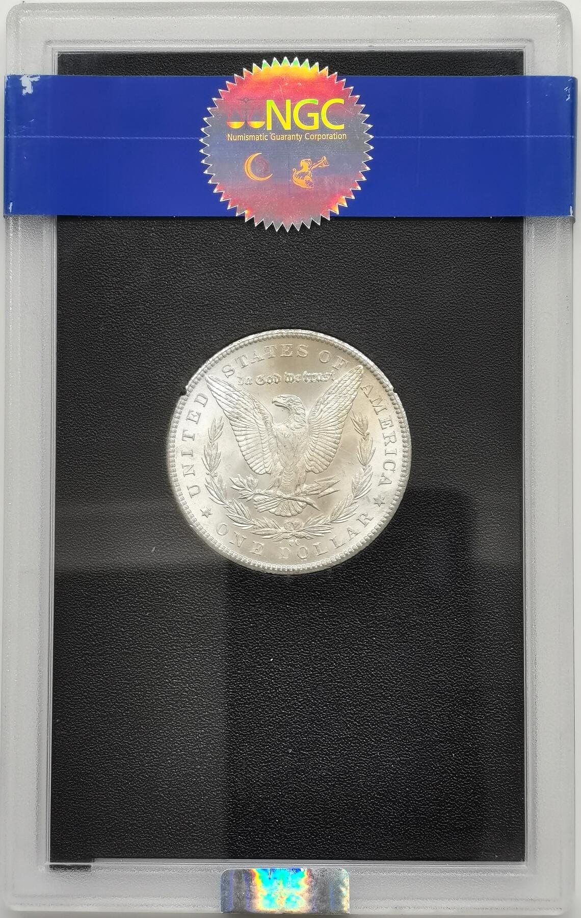 博洋堂世界钱币拍卖第157期（全场包邮） NGC MS65 美国1884 CC 摩根 卡森厂 GSA大封装 高分难得