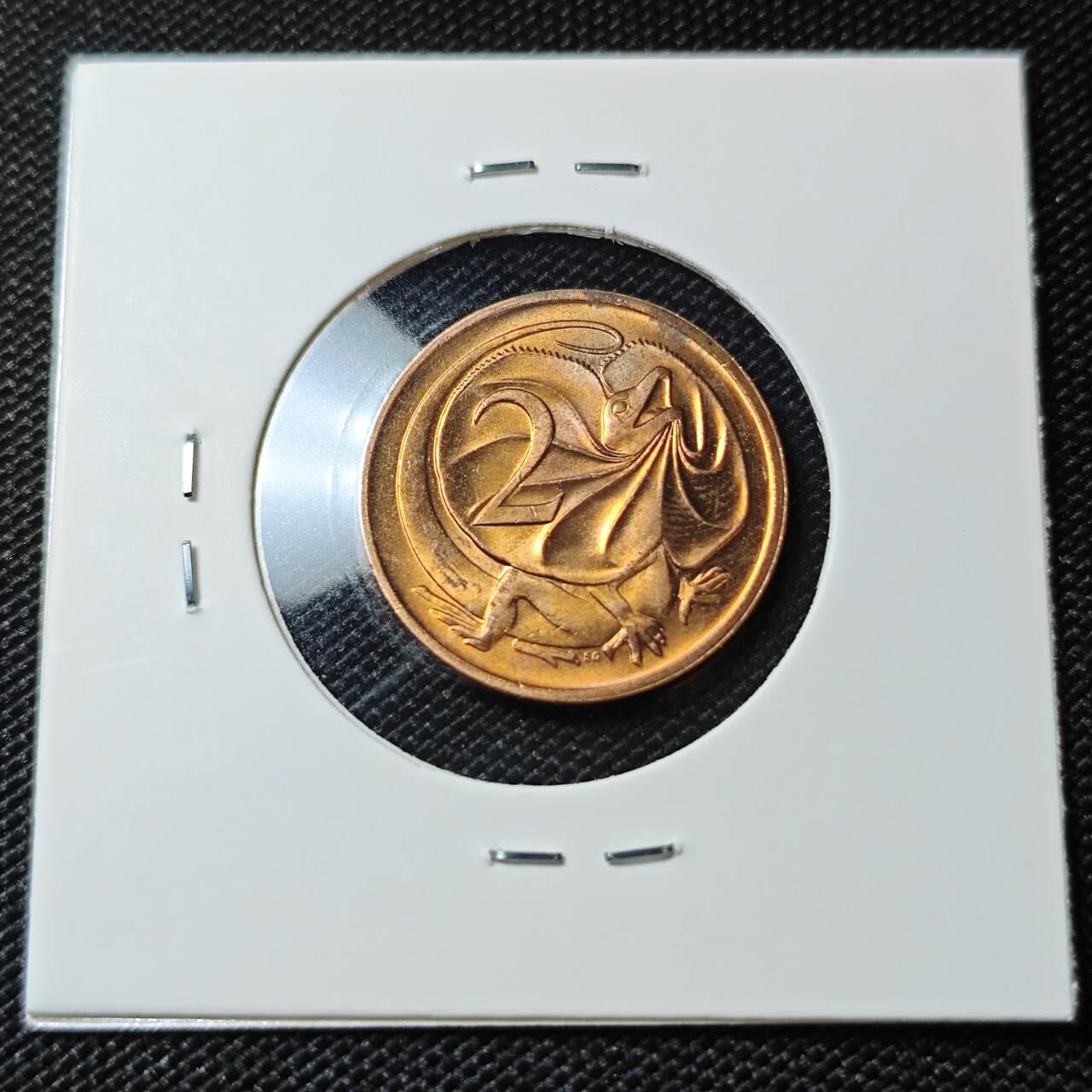 KK钱币收藏小铺 第380期  2月预留时间 周末发货  澳大利亚2分铜币 好品