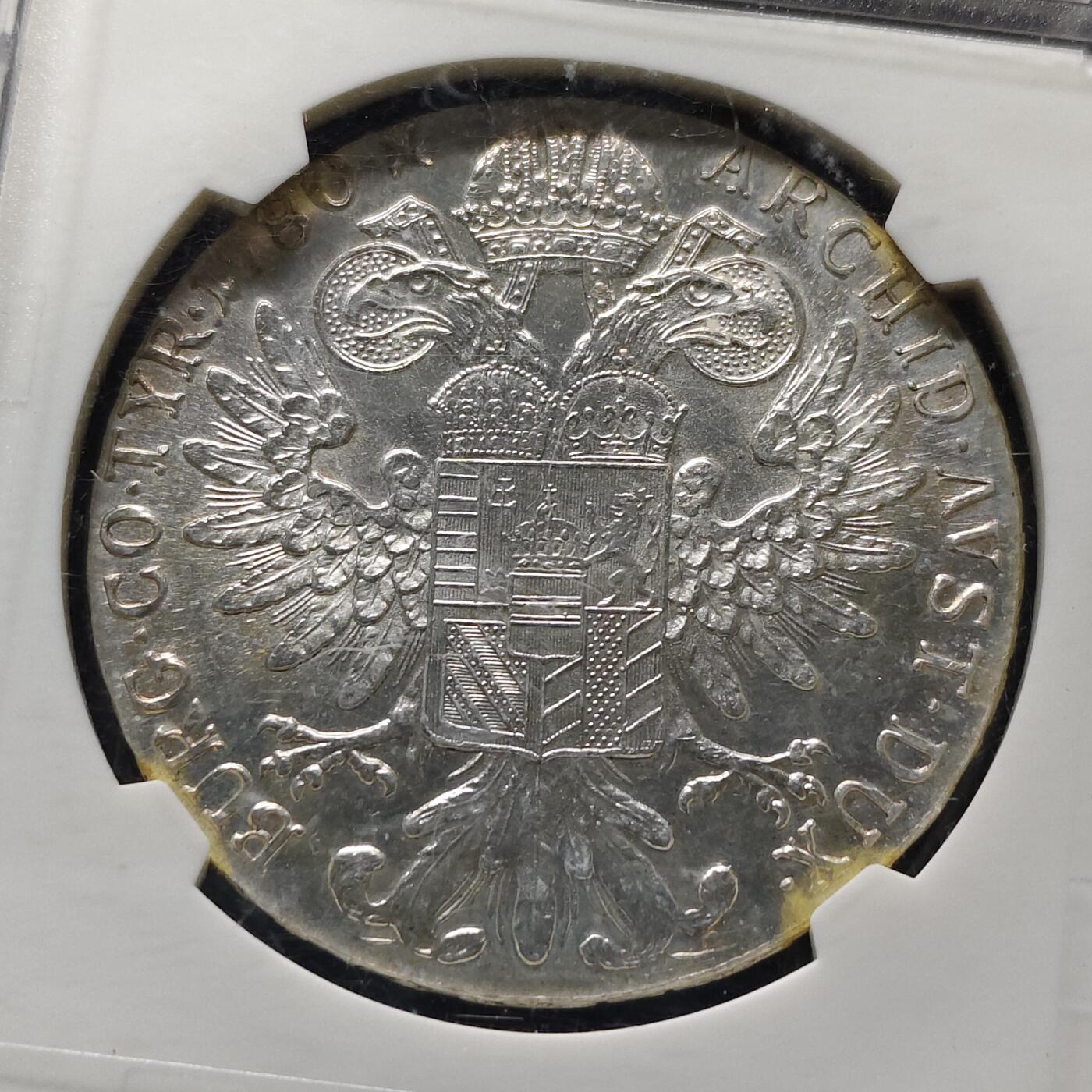 【全场包邮】纯粹捡漏拍495场-持续更新中 奥地利奥匈帝国后铸特蕾莎大奶妈大银币【41毫米28.28克，纯银价约523元（按20元银价折算）】