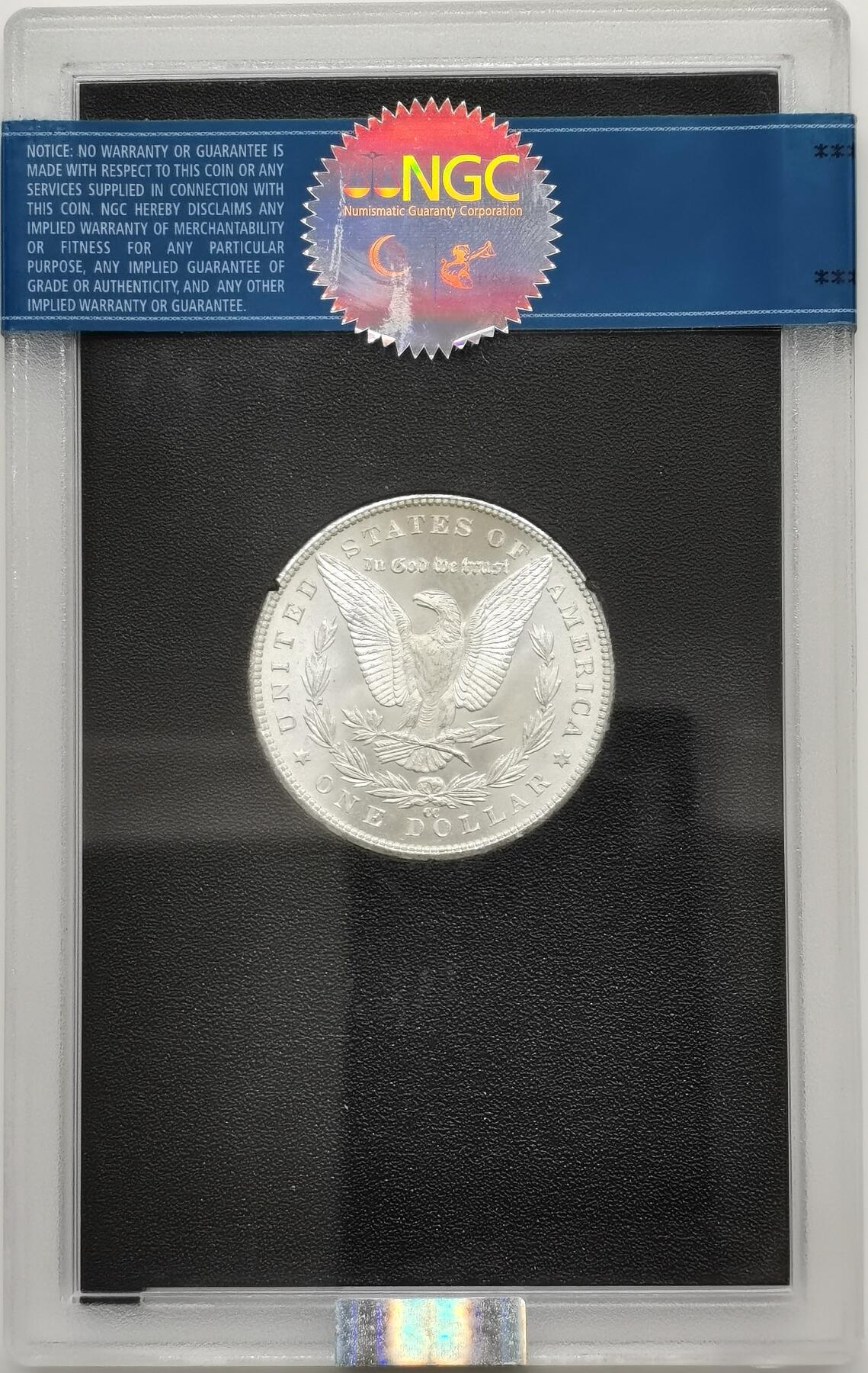 博洋堂世界钱币拍卖第157期（全场包邮） NGC MS65 美国1883 CC 摩根 卡森厂 GSA大封装 高分难得