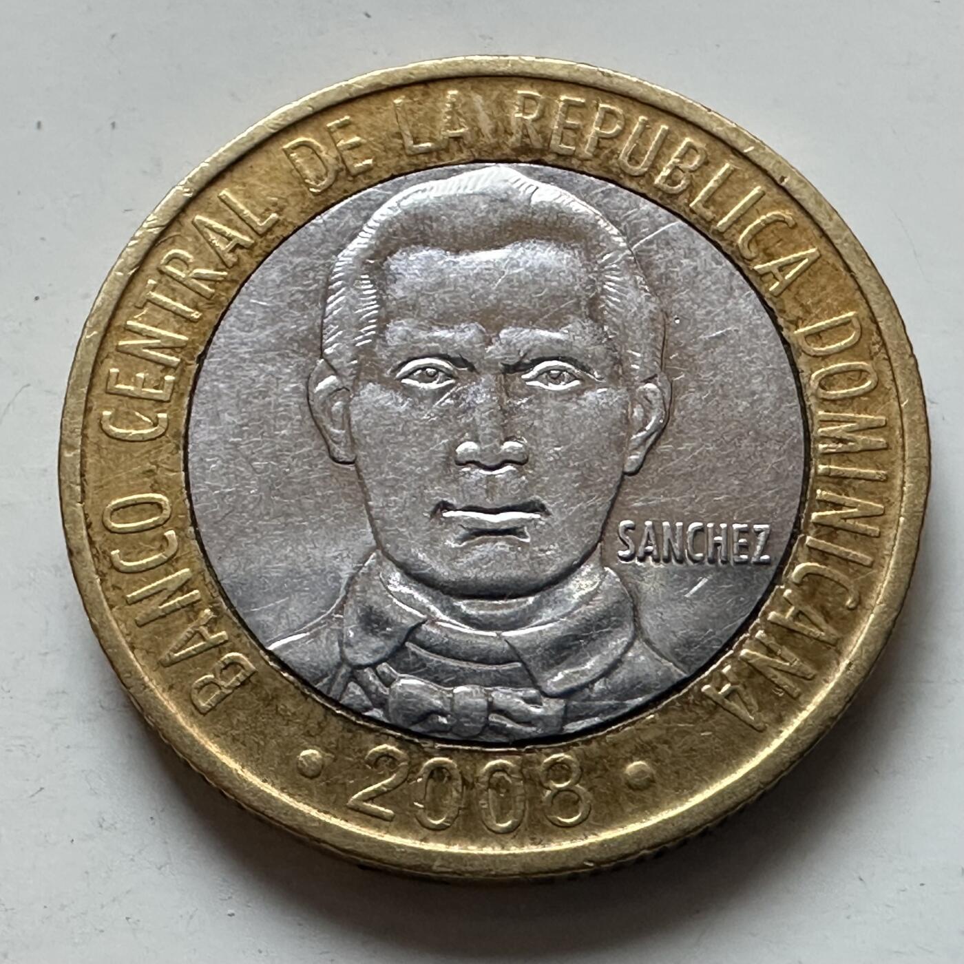 🌹外币初藏🌹🐯2026年第7场  每周二四六晚8️⃣点 接代拍 多米尼加2008年五比索