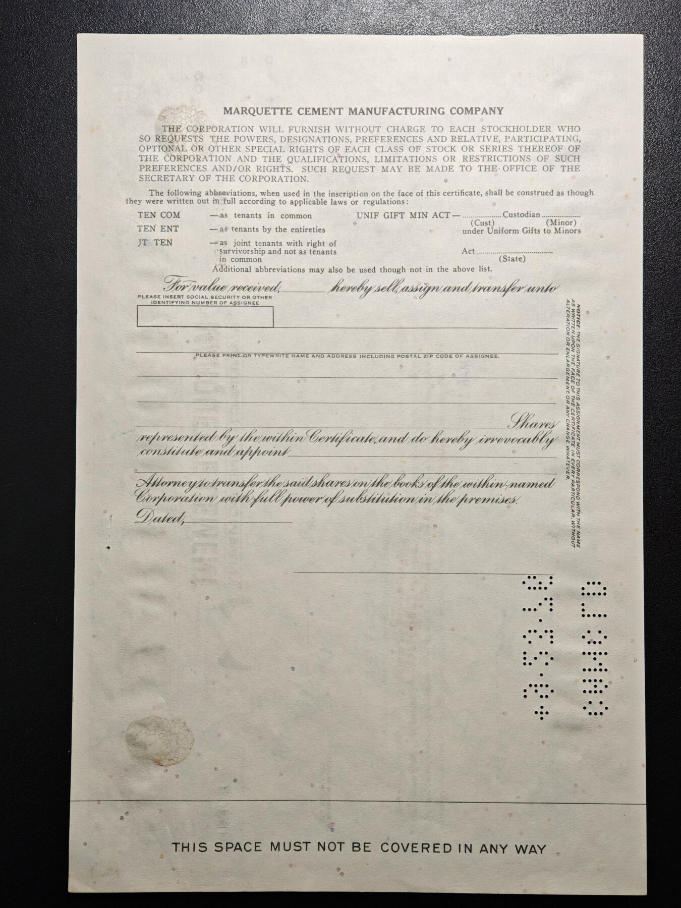 【德藏】世界币章拍卖第162期（拍品征集中~欢迎藏友联系） 5张一组 美国纸质股票 印刷精美 其中一张粘在纸卡上尺寸约：308mm×207mm/张