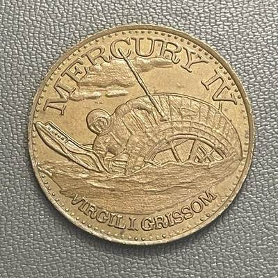 回流0119 -  美国1961年水星4号（Mercury IV）任务纪念章