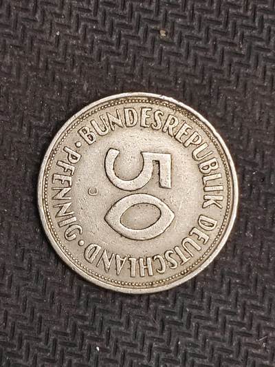 逸泉钱币2026C世界钱币纪念币专场第二组C1-400件 - 311联邦德国50芬尼硬币