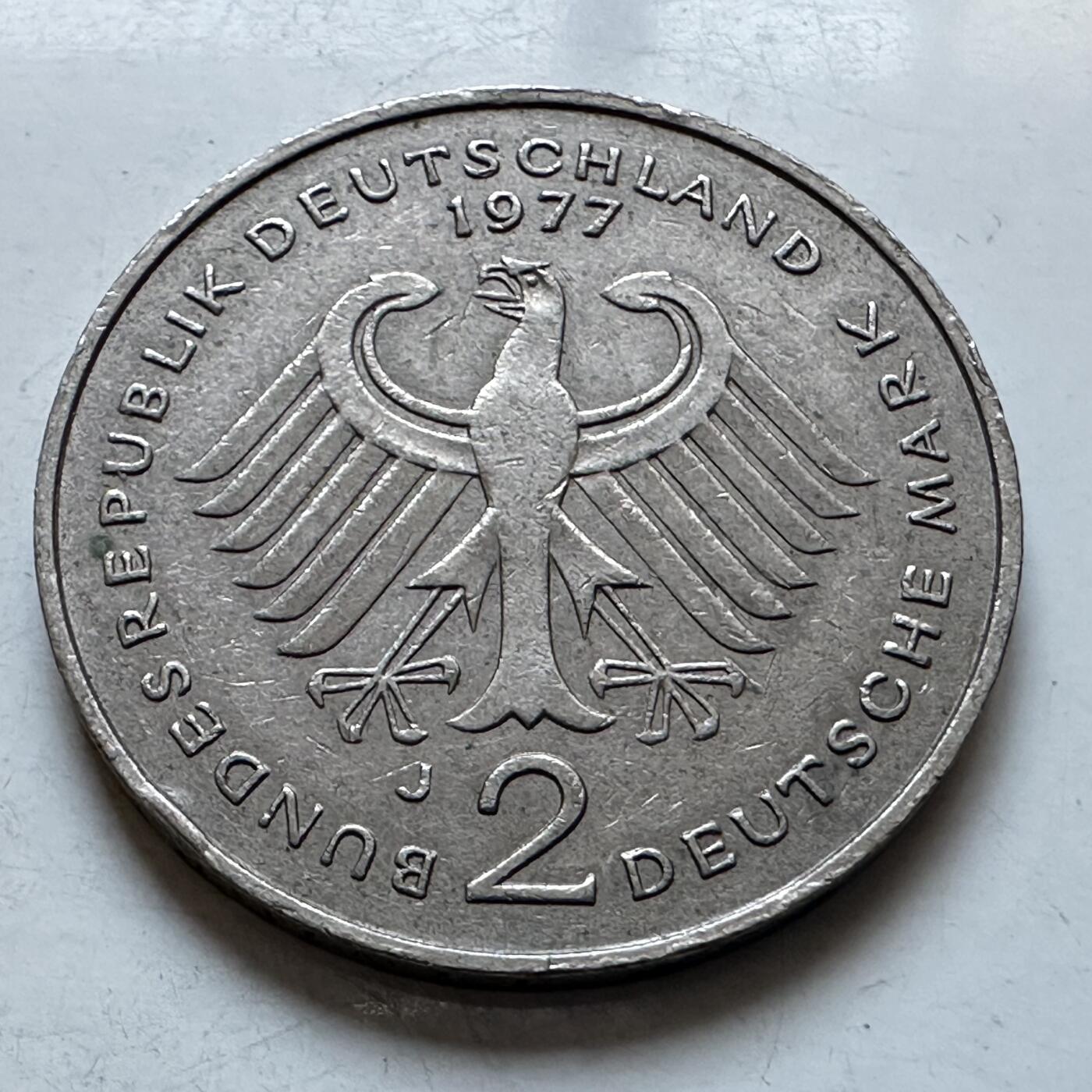 🌹外币初藏🌹🐯2026年第8场  每周二四六晚8️⃣点 接代拍 德国1977年2马克