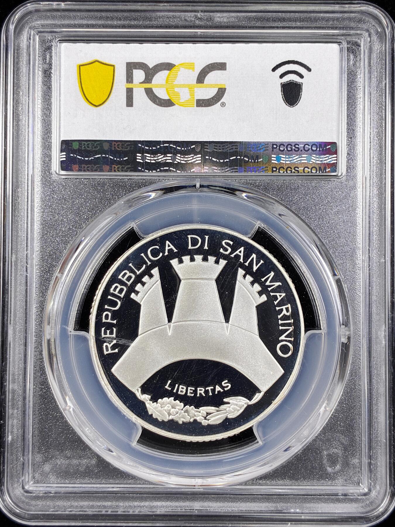 【雨安】【直播拍卖】【第0124期-评级币章】2026-01-17 周六 19:30 [评级欧元] San Marino 欧元 圣马力诺 10欧元 2006年 雕塑大师卡诺瓦 PCGS-PR69DCAM 精制币