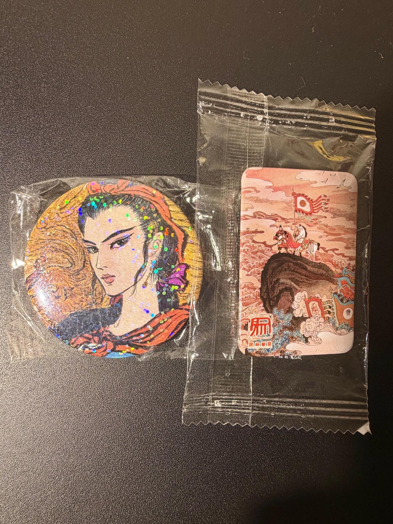 NO.21 好又多金牌大场，新店点关注不迷路！每周一站式配齐，方便凑单！（周6晚8点截拍，卖家送拍0抽成！） 昆仑万享 权迎东 扈三娘+陈岱青 观沧海 吧唧2枚