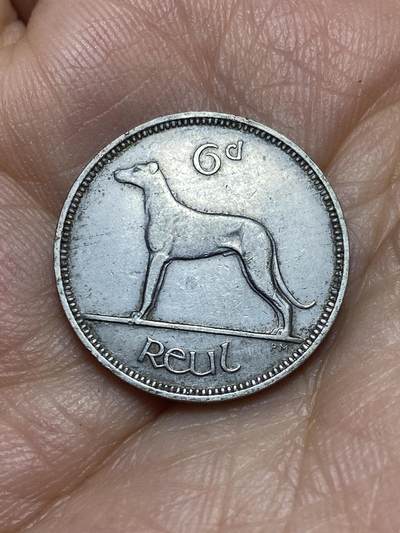 2026年第八场(总第一百七十七场）外国好品散币场(免佣金) - 爱尔兰1928年6便士(英辖爱尔兰时期，首发年)