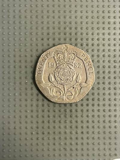 2026年第12场各国散币拍卖（总第162场）16.17两天外出，18号可以发货 - 英国1982年20便士