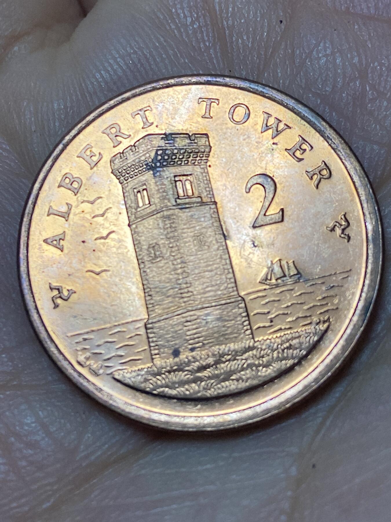 2026年第八场(总第一百七十七场）外国好品散币场(免佣金) 马恩岛2007年2便士(伊丽莎白二世老年)