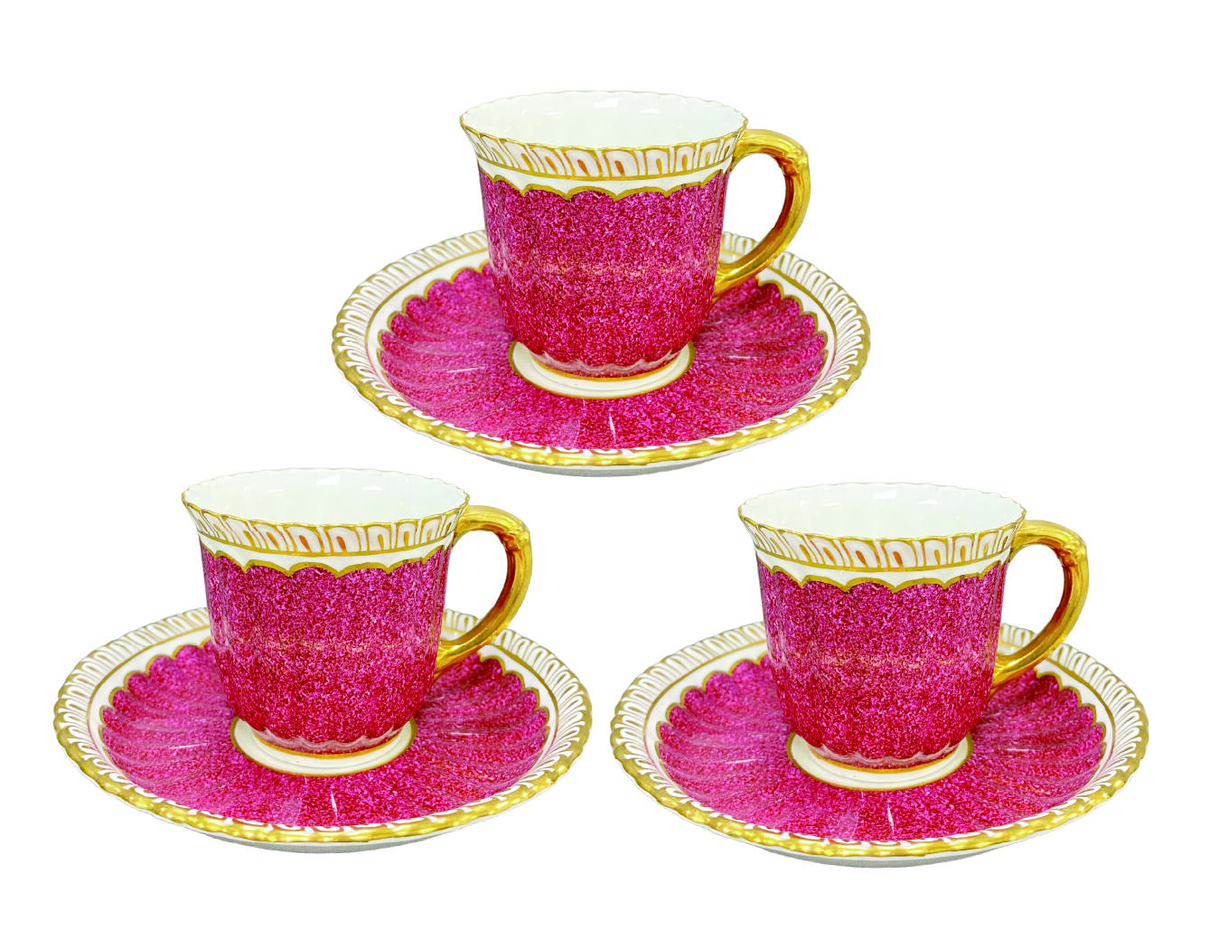 上海拍卖行2025年秋季古董珍玩拍卖会 约19世纪末20世纪初英国皇家德比手绘