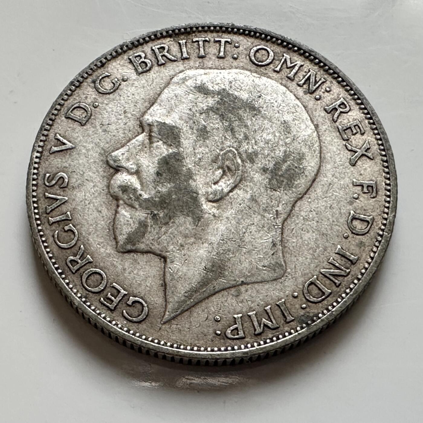 🌹外币初藏🌹🐯2026年第8场  每周二四六晚8️⃣点 接代拍 英国1924年1弗洛林银币 11.3克50%银