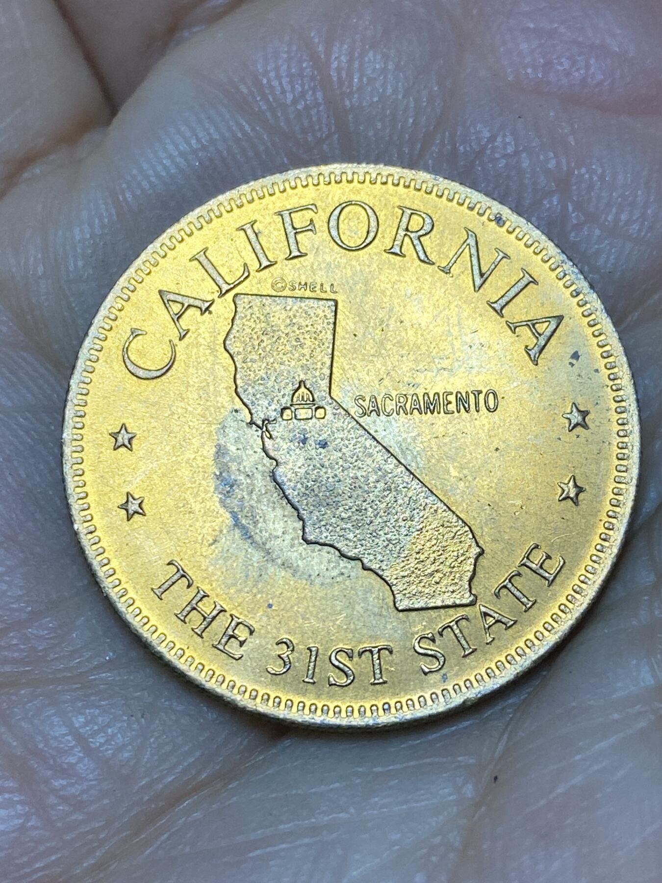 2026年第八场(总第一百七十七场）外国好品散币场(免佣金) 美国🇺🇸加利福尼亚州纪念章