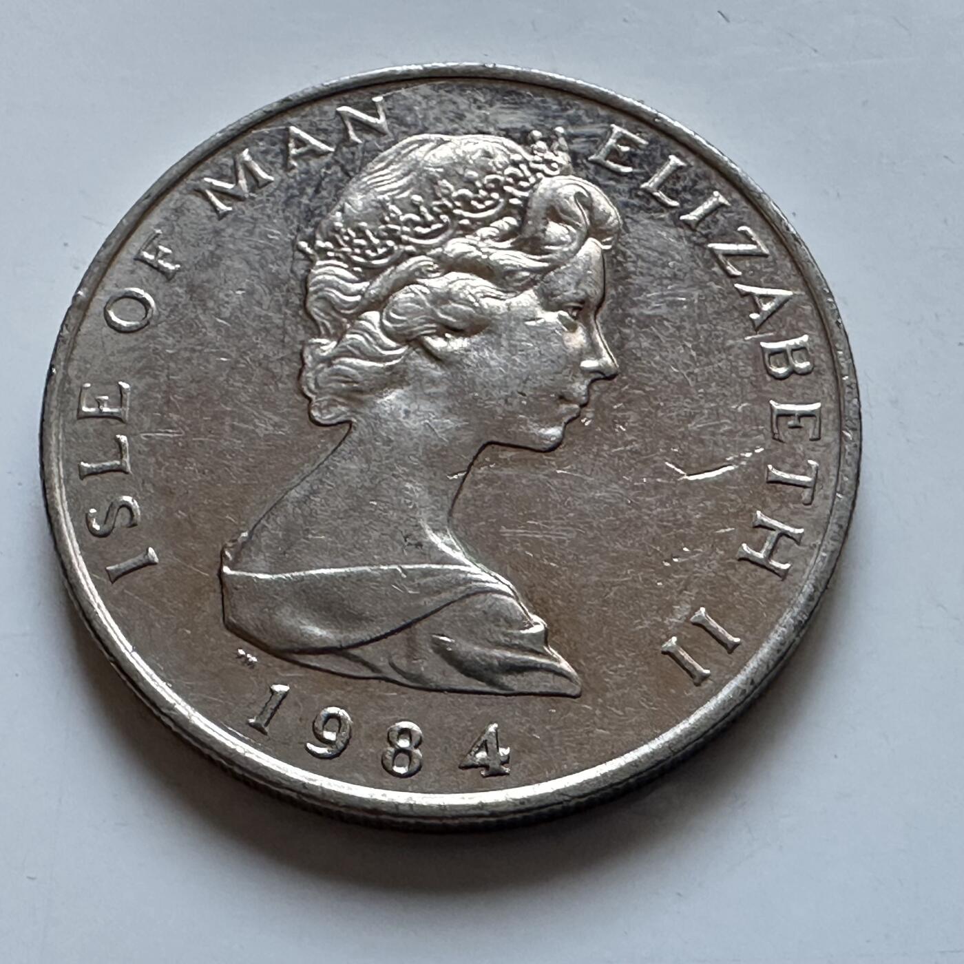 🌹外币初藏🌹🐯2026年第8场  每周二四六晚8️⃣点 接代拍 马恩岛1984年10便士