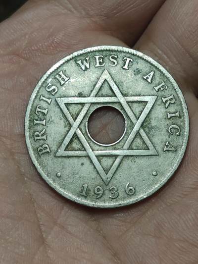 2026年第八场(总第一百七十七场）外国好品散币场(免佣金) - 英属西非1936单年份1便士(爱德华八世时期，H标喜敦厂造)