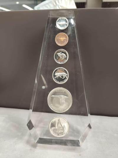 G&W世界散币，银币处理专场（第43场） - 加拿大1967年6枚套  5银