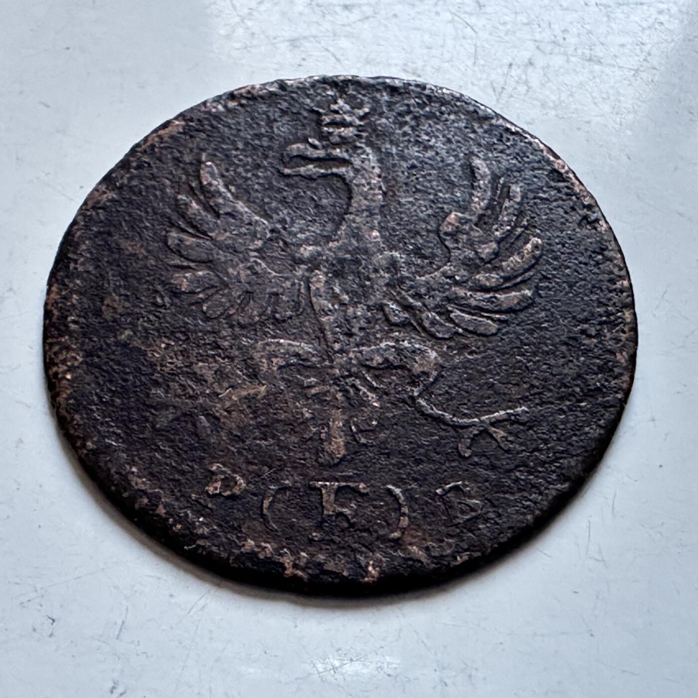 🌹外币初藏🌹🐯2026年第8场  每周二四六晚8️⃣点 接代拍 德国普鲁士1786年一芬尼