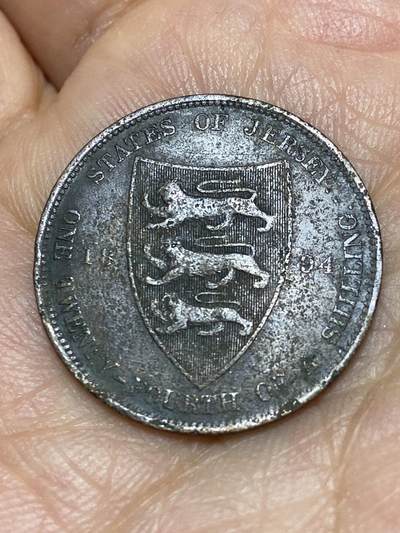 2026年第八场(总第一百七十七场）外国好品散币场(免佣金) - 英属泽西岛🇯🇪1894年1/24先令(维多利亚女王时期)