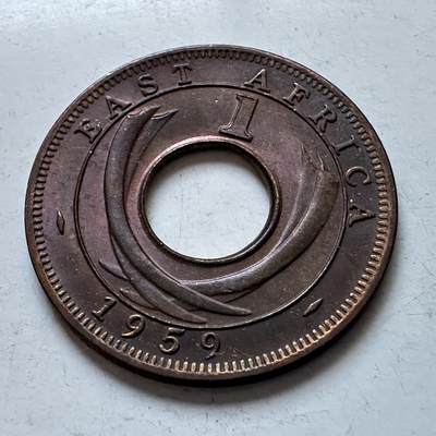 🌹外币初藏🌹🐯2026年第8场  每周二四六晚8️⃣点 接代拍 - 英属东非1959年一分