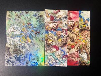 NO.21 好又多金牌大场，新店点关注不迷路！每周一站式配齐，方便凑单！（周6晚8点截拍，卖家送拍0抽成！） - 董洁莹 梁山五虎 书签&明信片大卡 一套四张