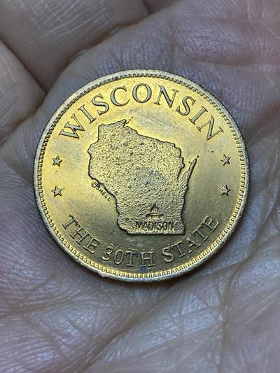 2026年第八场(总第一百七十七场）外国好品散币场(免佣金) - 美国🇺🇸威斯康星州纪念章