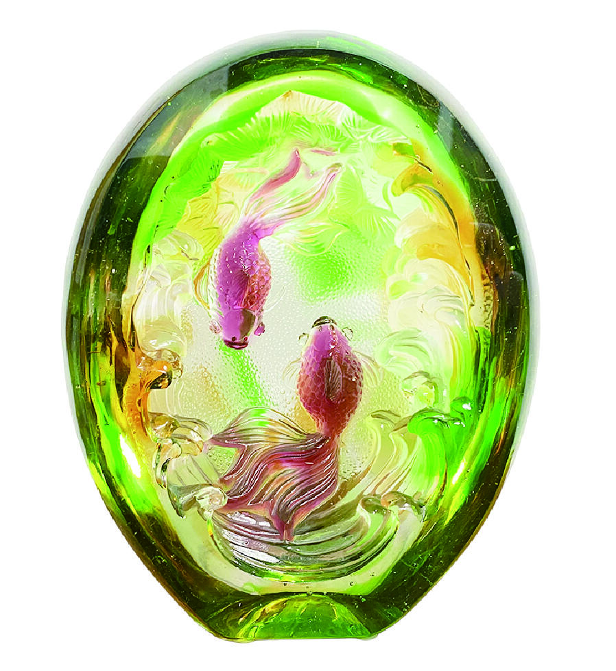 上海拍卖行2025年秋季古董珍玩拍卖会 琉璃金舍作品