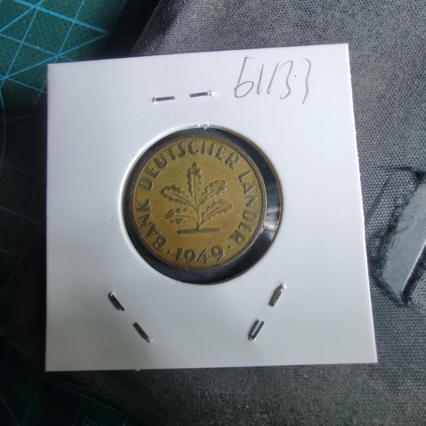 沼泽如烟--第961场 德国1949年10芬尼