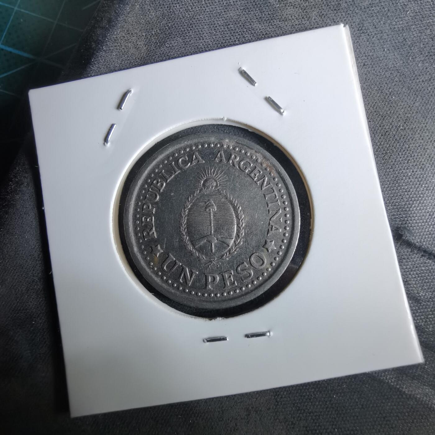 沼泽如烟--第961场 阿根廷1960年1比索纪念币