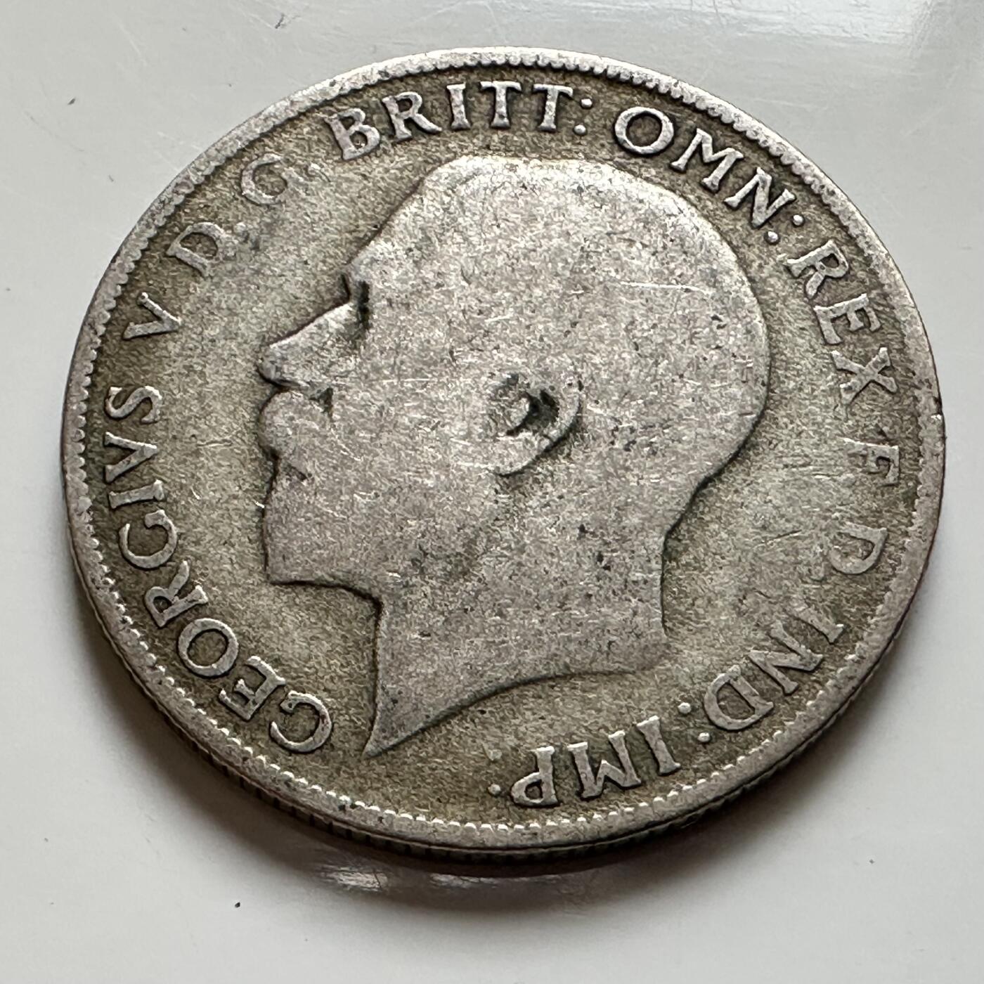 🌹外币初藏🌹🐯2026年第8场  每周二四六晚8️⃣点 接代拍 英国1922年1弗洛林银币 11.3克50%银 b