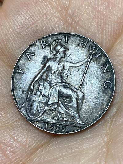 2026年第八场(总第一百七十七场）外国好品散币场(免佣金) - 英国🇬🇧1925年1法新(乔治五世第二版，关门年)