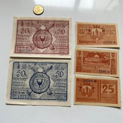 🌹外币初藏🌹🐯2026年第8场  每周二四六晚8️⃣点 接代拍 - 德国一战时期紧急币—11