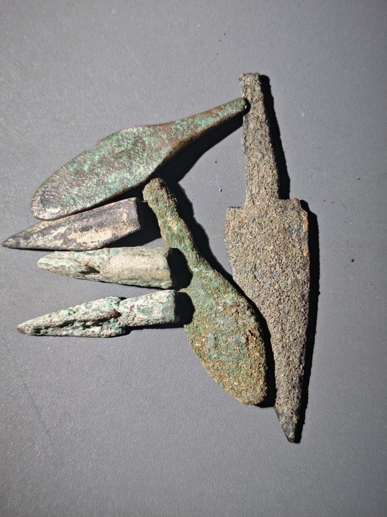 107期新疆红钱粟特钱币丝路钱币专场 老箭头一组