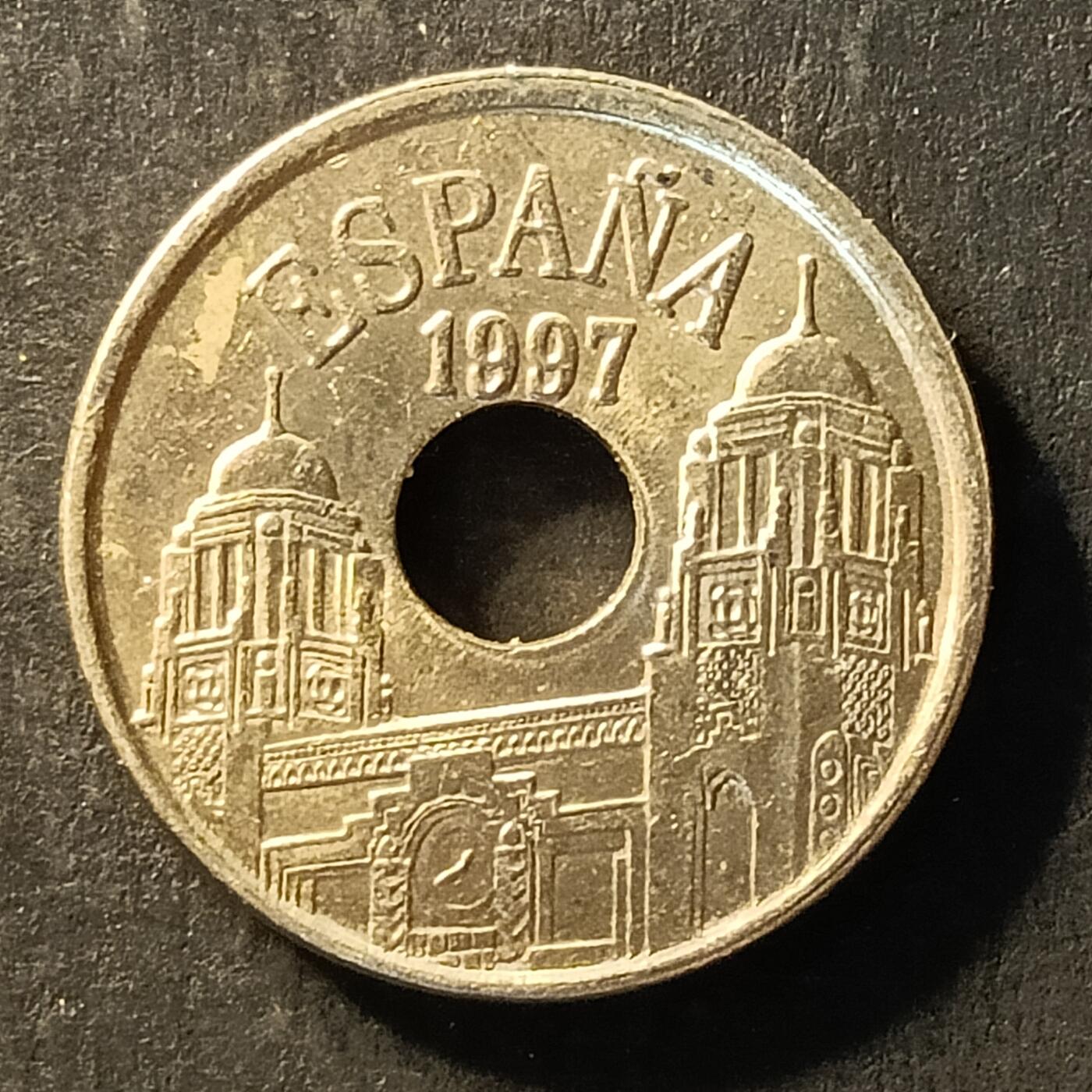 逸泉钱币2026A世界散币纸币纪念币专场A第一场 303 西班牙25比塞塔