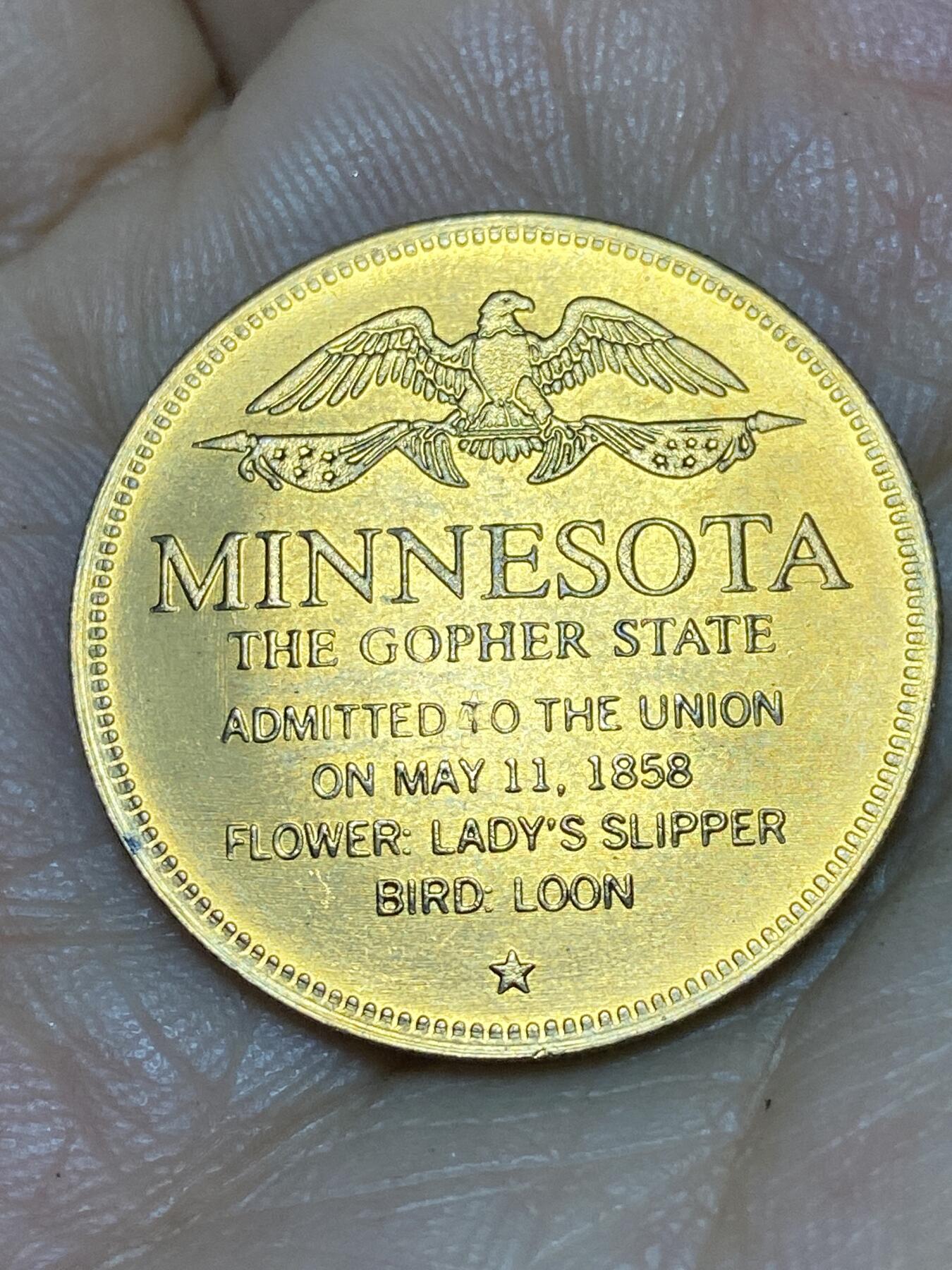 2026年第八场(总第一百七十七场）外国好品散币场(免佣金) 美国🇺🇸明尼苏达州纪念章