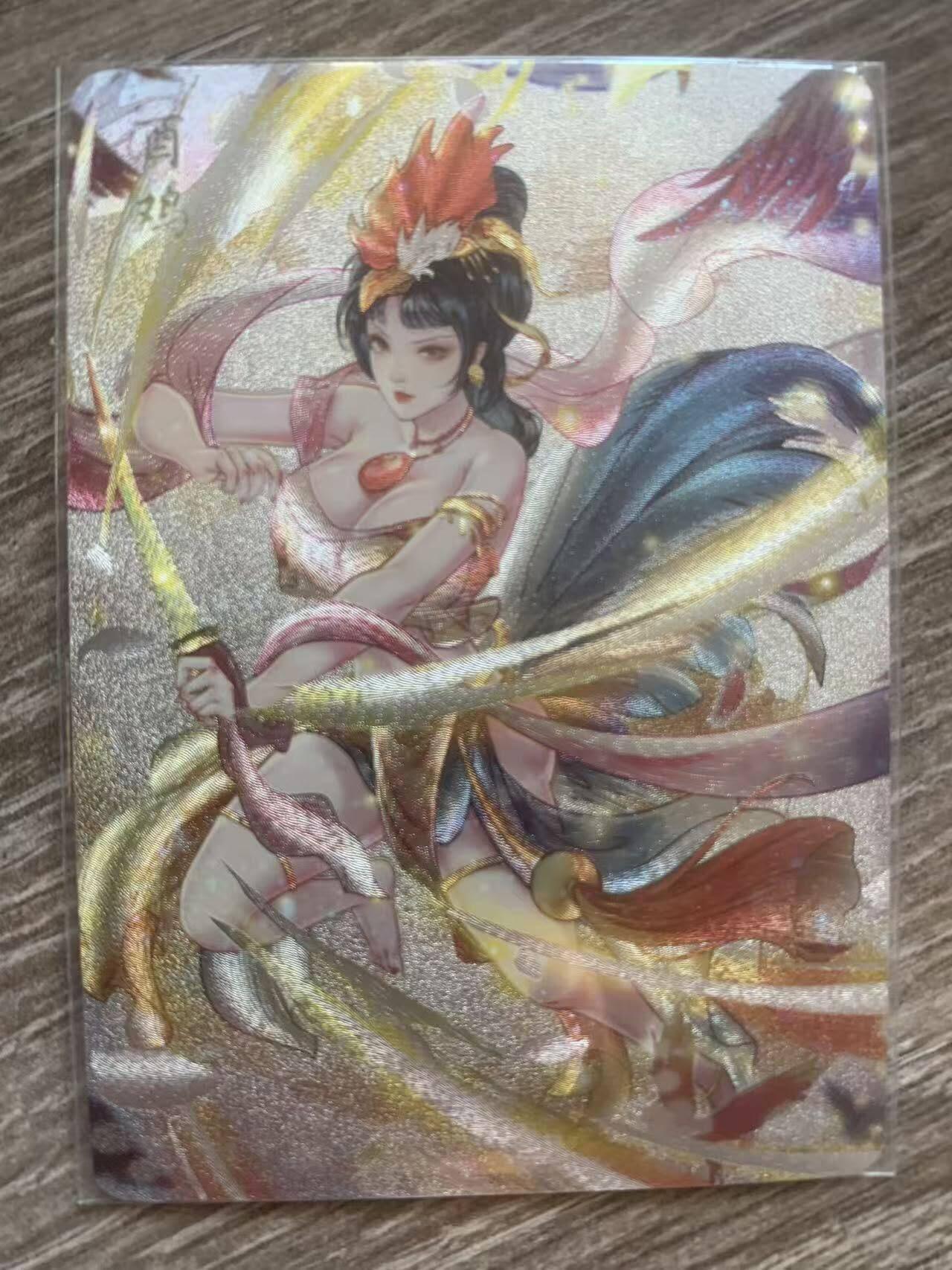 光影卡牌第28期，各家亲签，各家套卡，持续收拍品 燎原玲姐十二生肖酉鸡，粗闪工艺