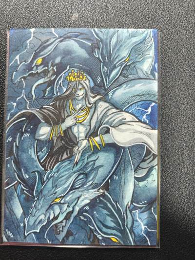 天玑星卡拍第161期《1.15周四截拍》持续收拍收评中 满赠卡需备注 - 【手绘卡】Rubick 西游 九头虫 手绘卡