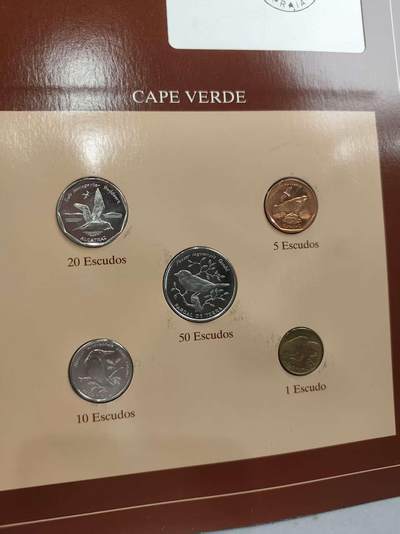 G&W世界散币，银币处理专场（第43场） - 富兰克林-佛得角5枚套